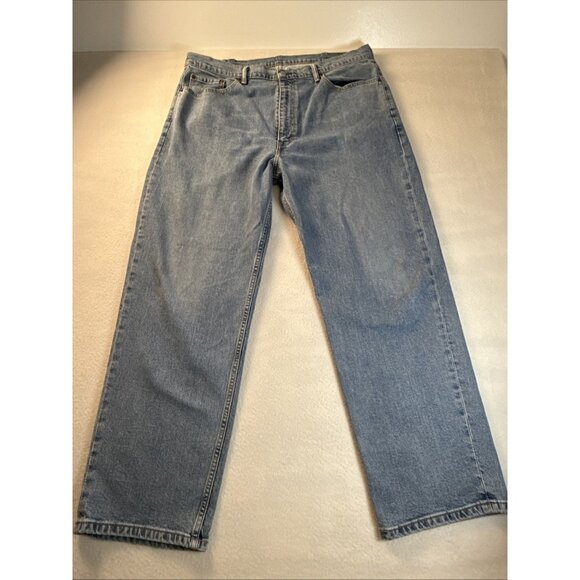 Levi's 550 Men Jeans 40x30 Denim Straight Relaxed Fit Pockets High Rise Casual - Picture 1 of 12